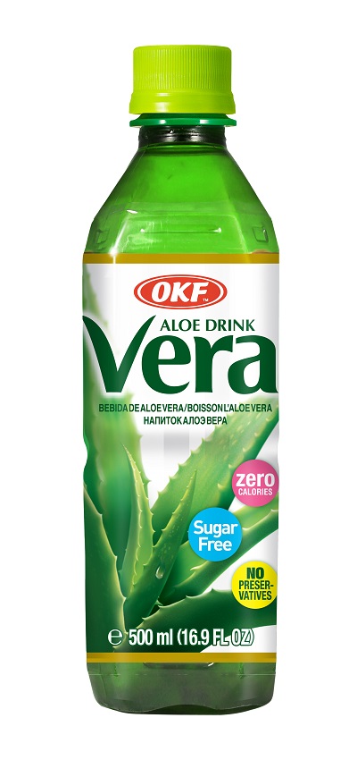 Bevanda di Aloe Vera senza zucchero OKF 500ml.